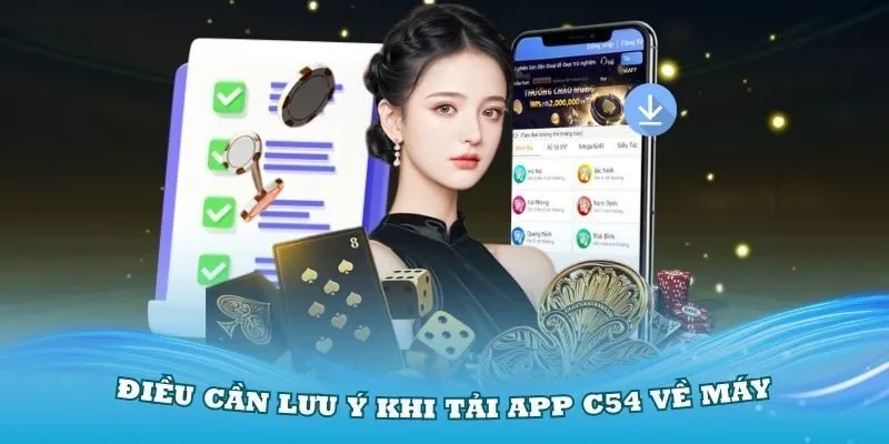 lưu ý khi tải app